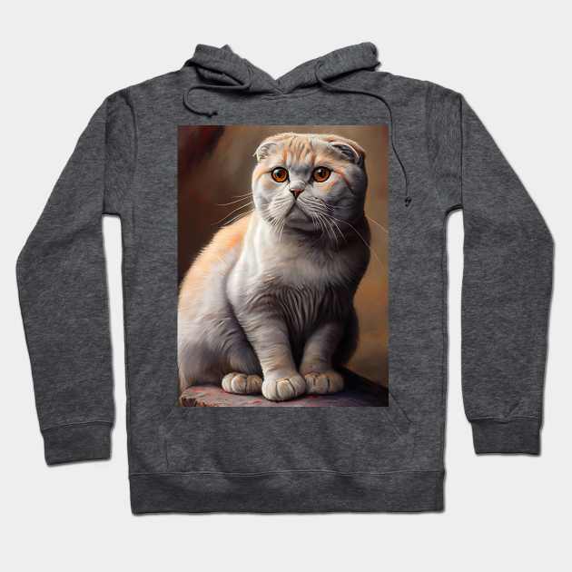 Scottish Fold Hoodie by ABART BY ALEXST 